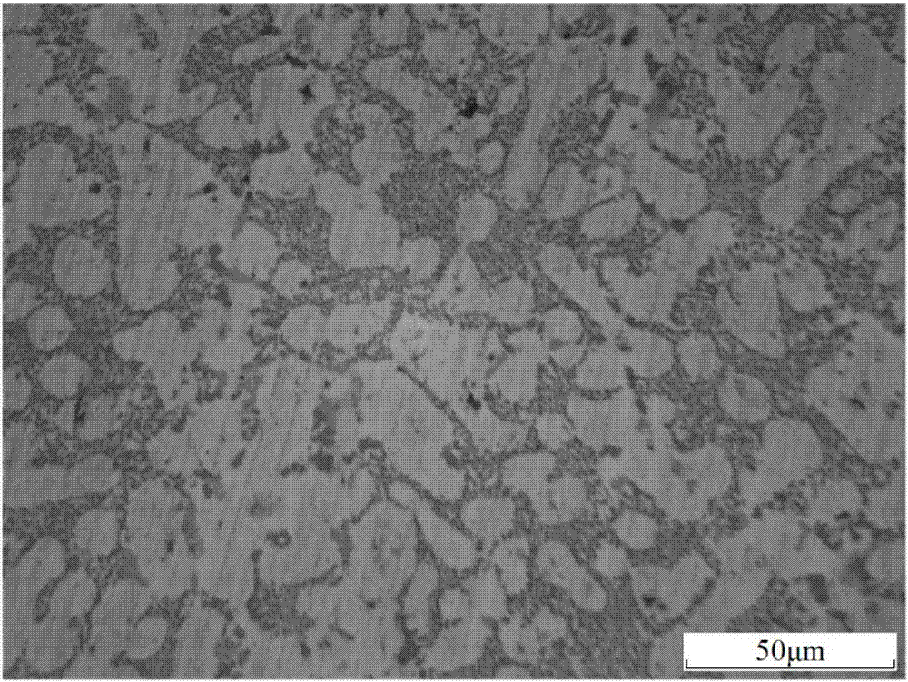 Zr and Sr compound microalloyed and Mn microalloyed high toughness Al-Si-Cu serial cast aluminum alloy and preparation method thereof