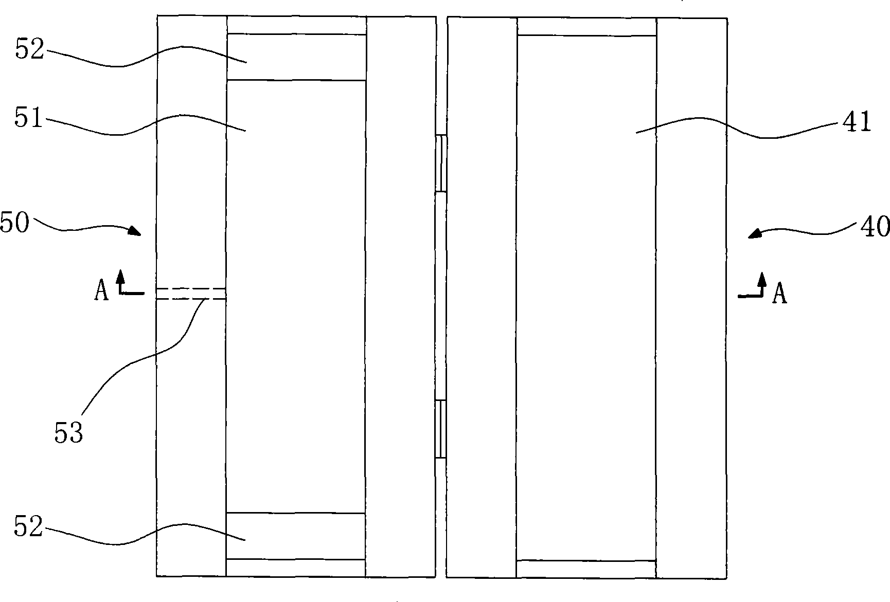 Novel composite flooring, mold thereof and processing method