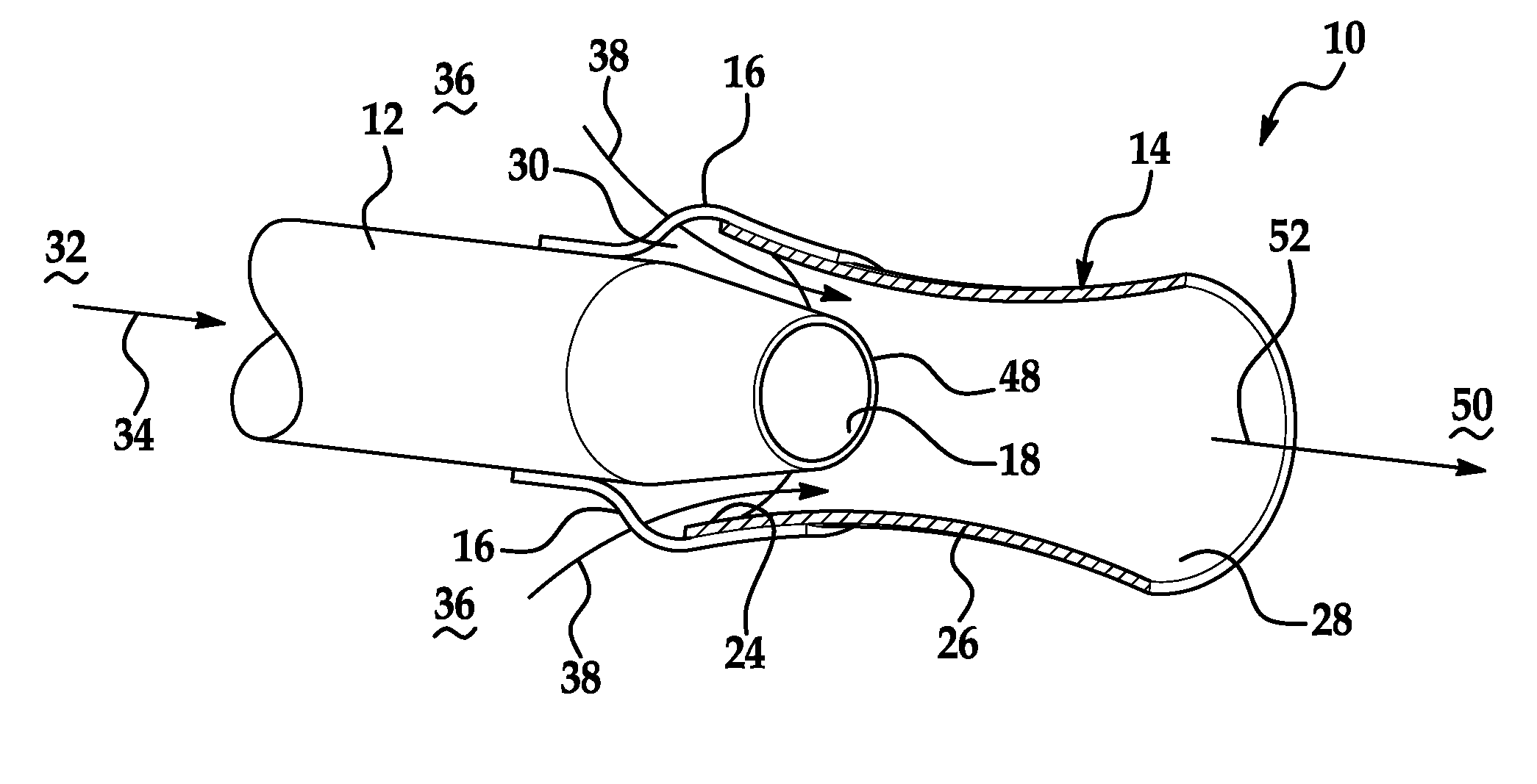 Apparatus and method for cooling an exhaust gas