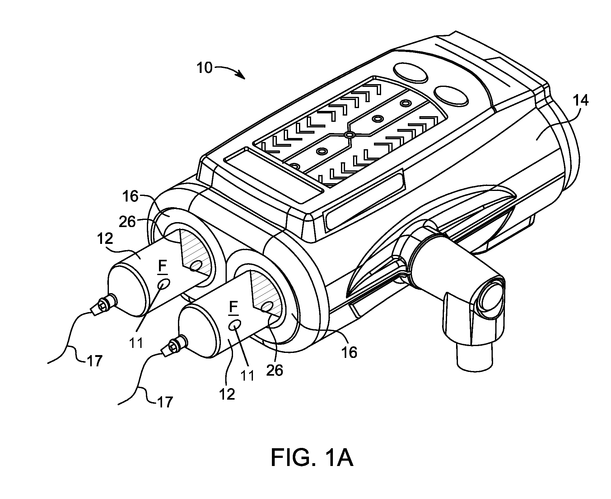 Self-orienting syringe and syringe interface