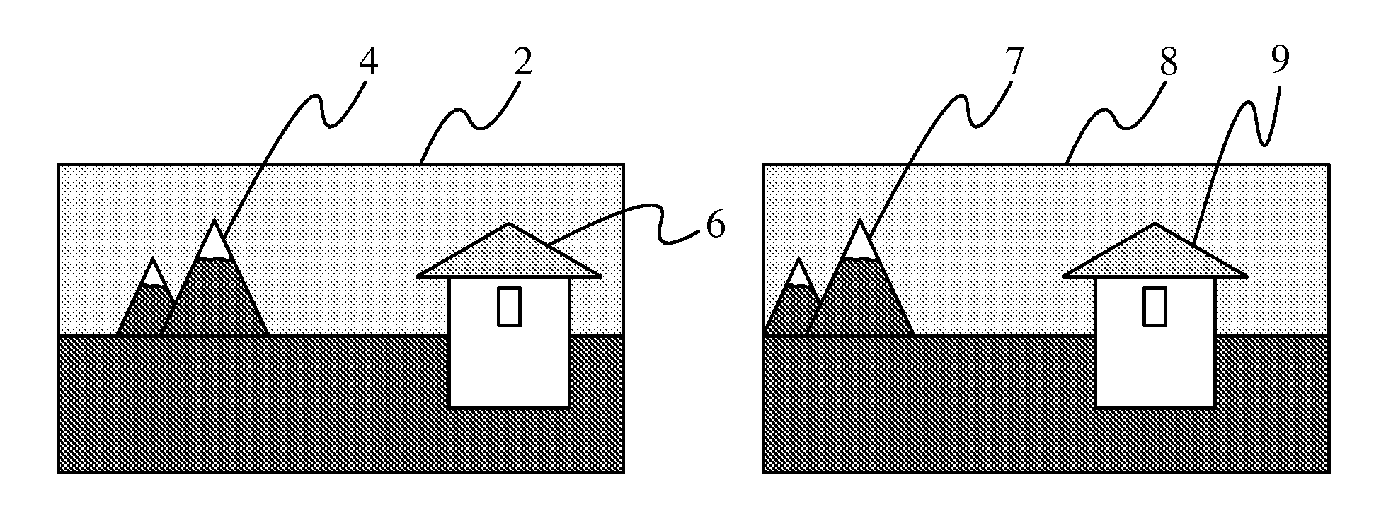 Method for highly accurate estimation of motion using phase correlation