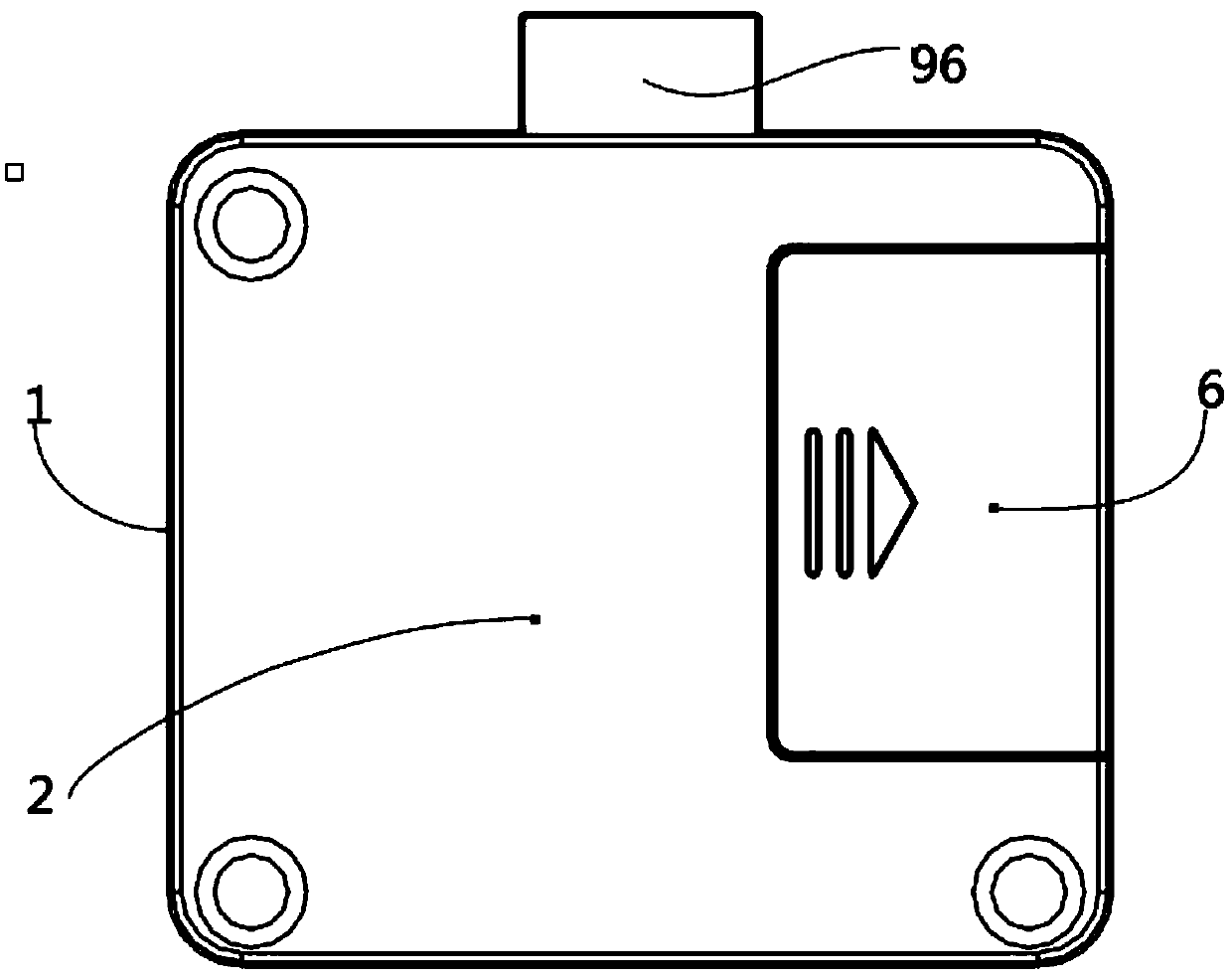 Fingerprint recognition cabinet lock