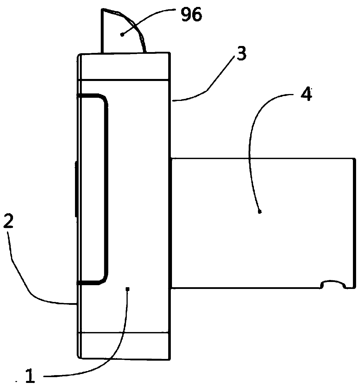 Fingerprint recognition cabinet lock