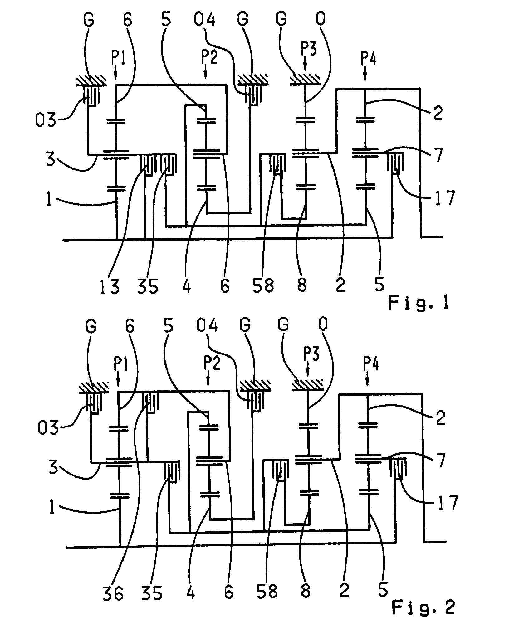 Multi step transmission