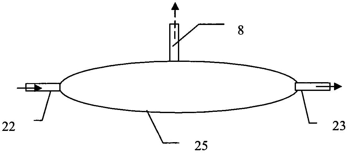 Device and method for continuously determining total organic carbon (TOC) concentration of sea water and high-salinity waste water