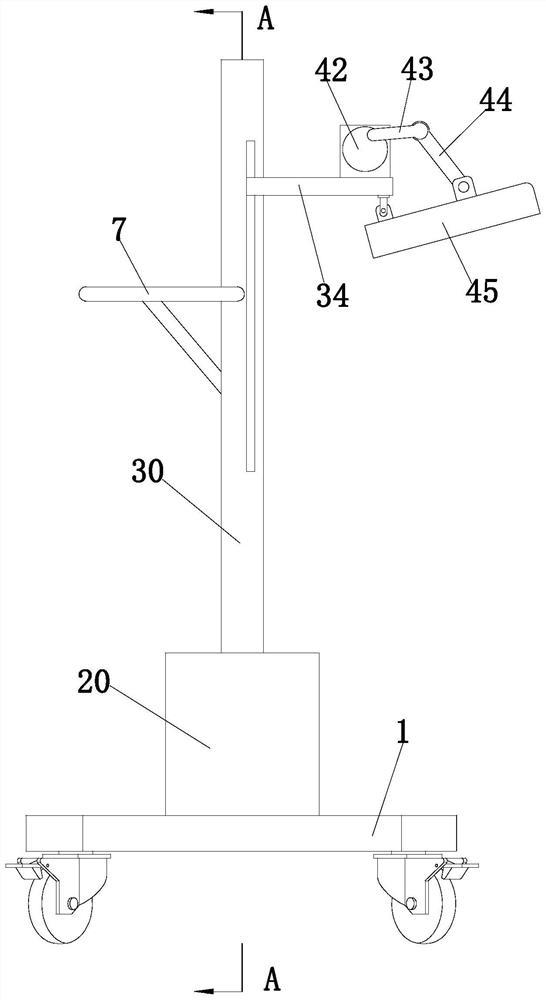 Vein vessel angiography instrument