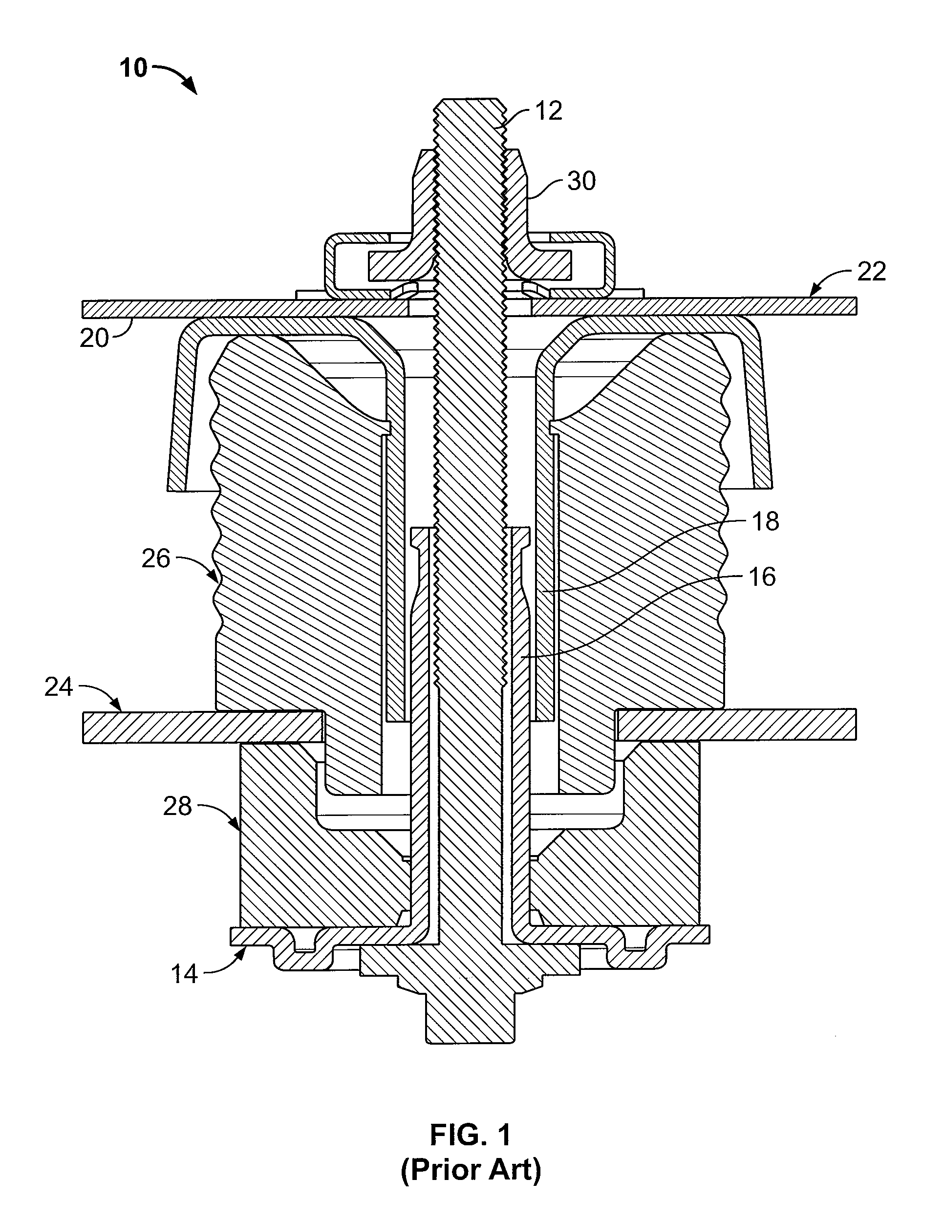 Fastening assembly