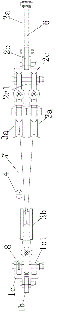 Change tool and change technology for ultra-high-voltage strain insulator string