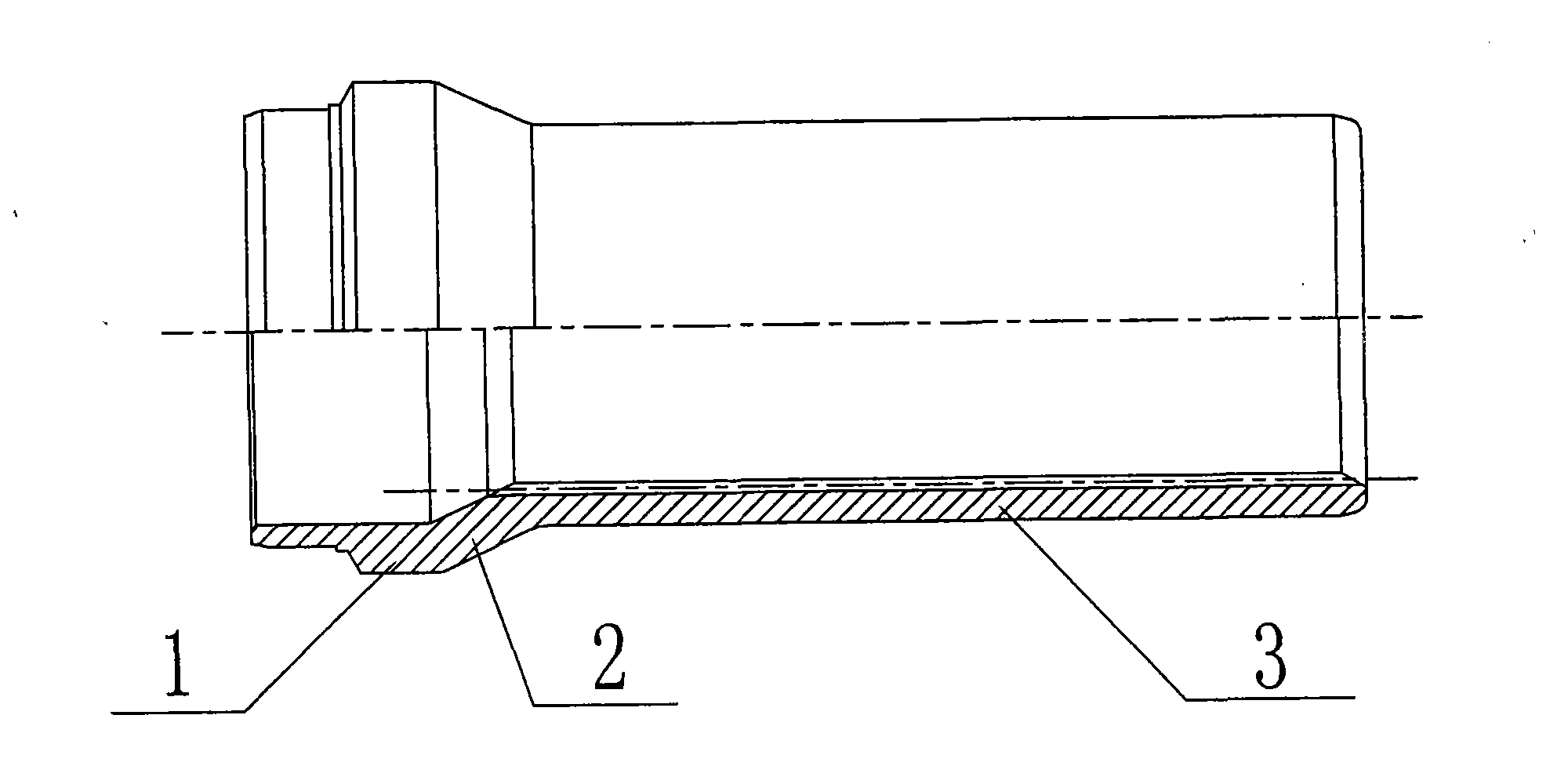 Cold extruding processing method of spline housing and spline housing produced by same