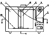 Domestic barbecue device