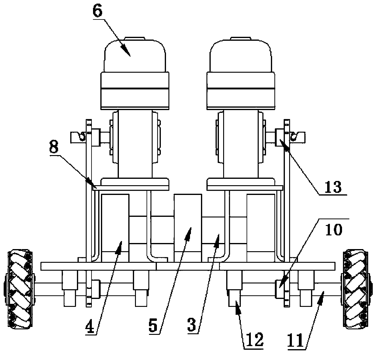 Omni-directional traction electric door