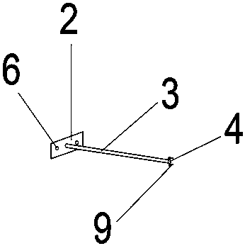 Double ladder scaffold device