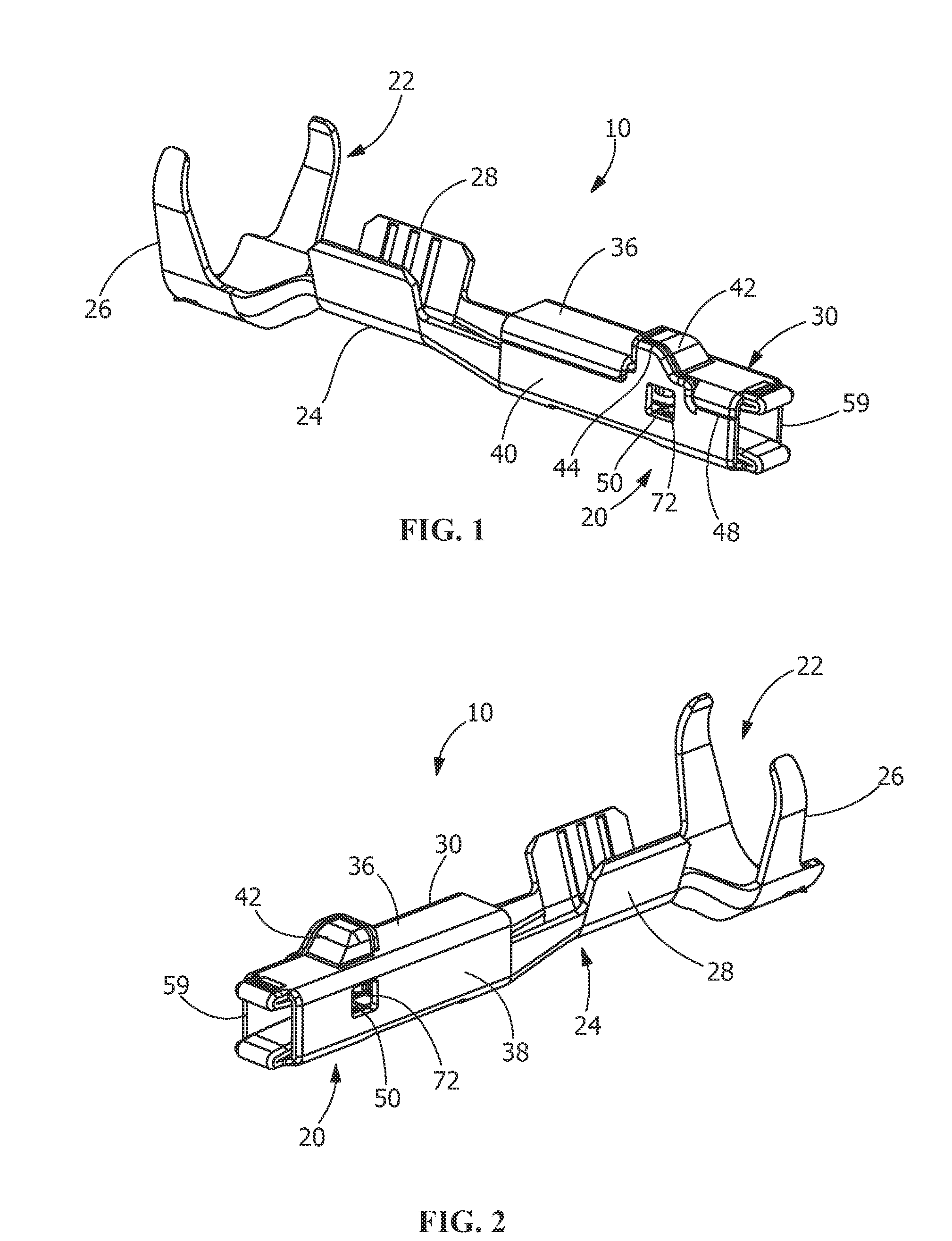 Receptacle contact