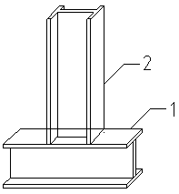 Profile-steel-based steel bar storage yard manufacturing method