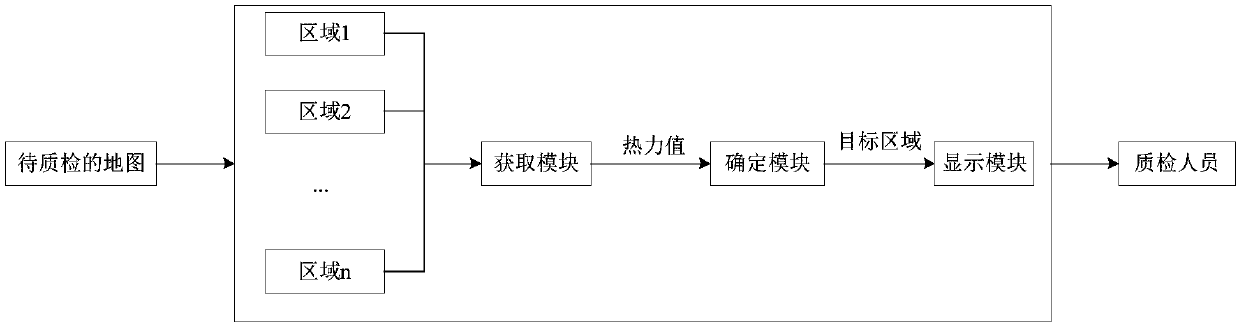 Method, device and system for map quality inspection, and storage medium