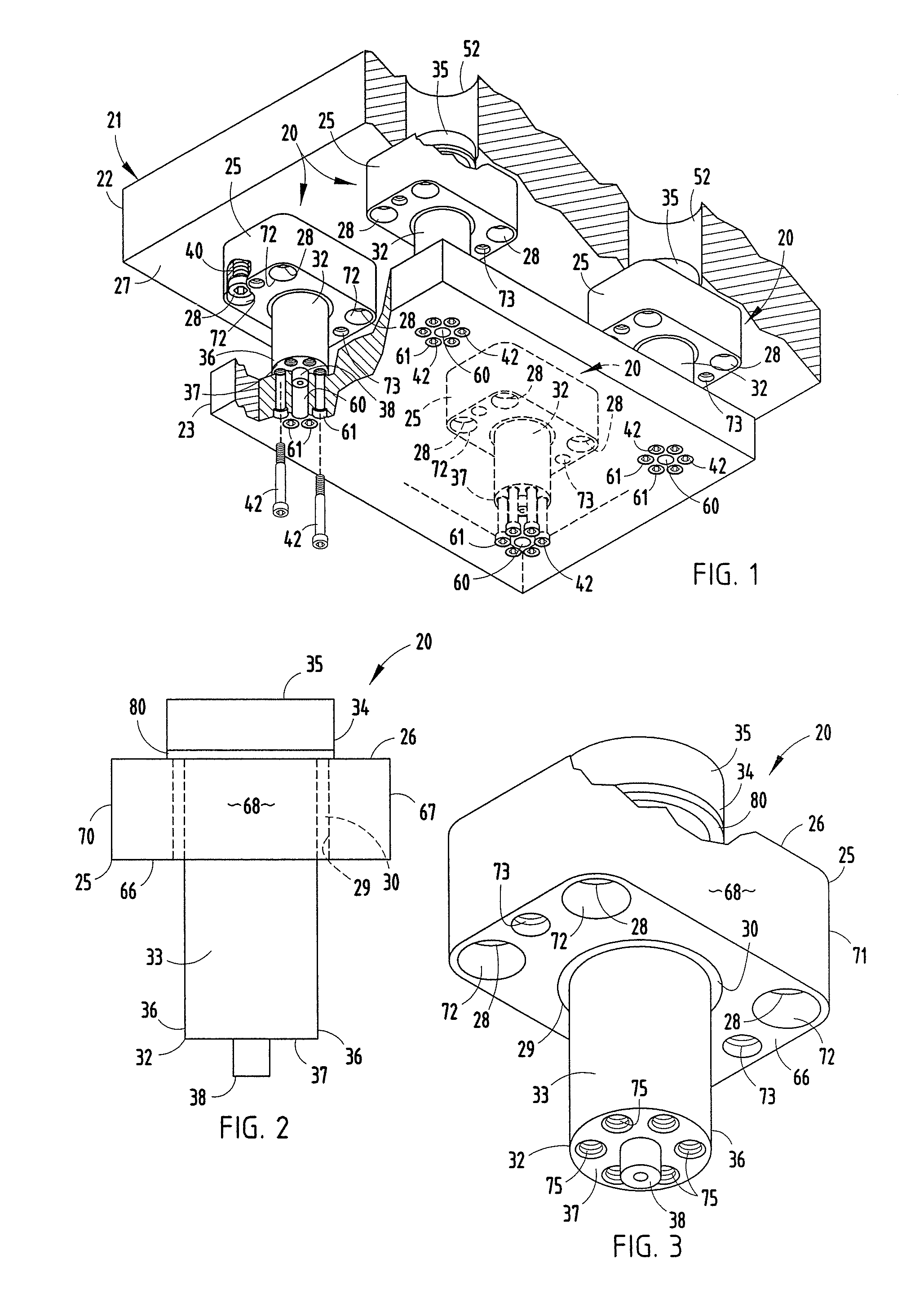 Guided keeper assembly and method for metal forming dies