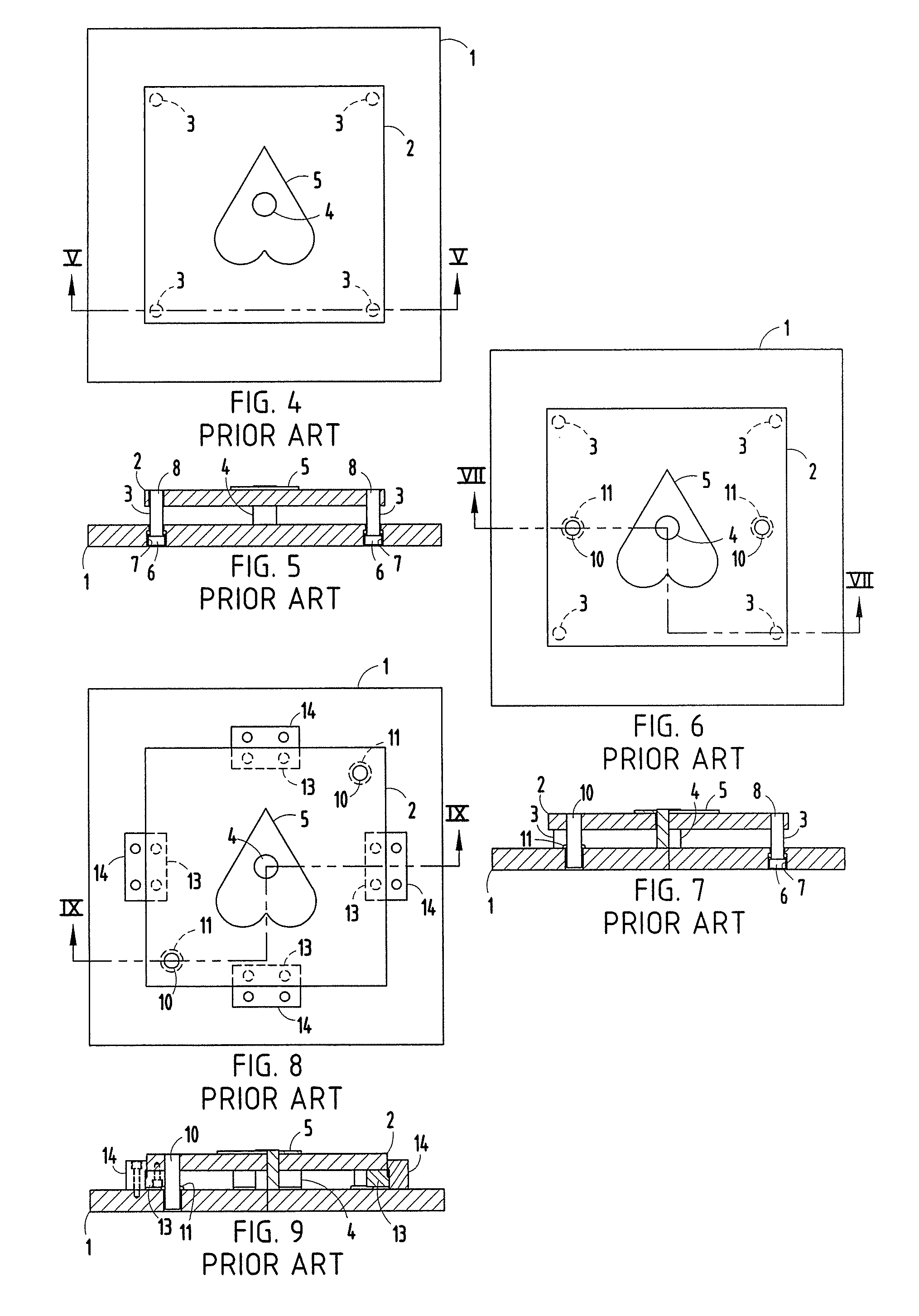 Guided keeper assembly and method for metal forming dies