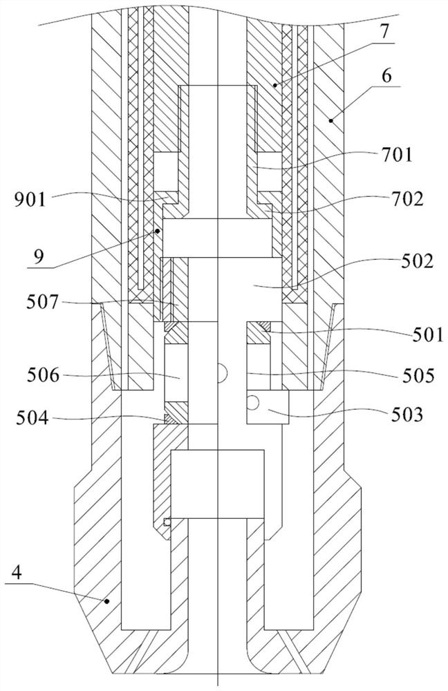 A kind of coring device and coring method