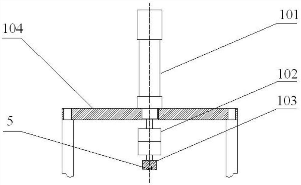 Electric vacuum pump driving sleeve assembling device