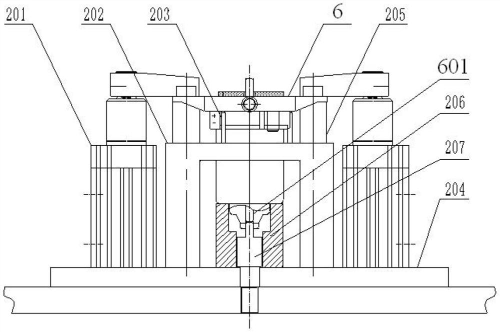 Electric vacuum pump driving sleeve assembling device