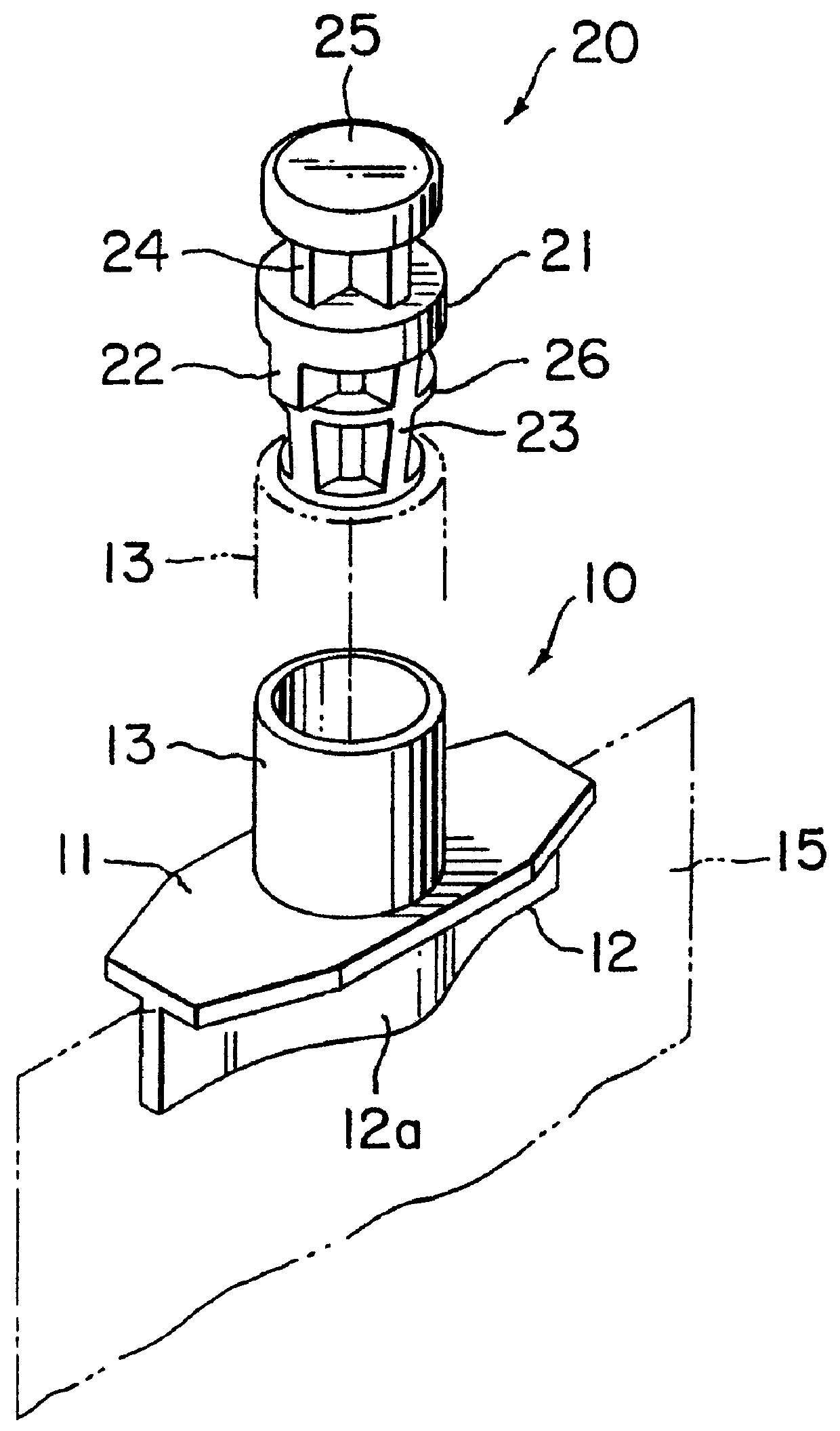 Spout assembly, spout assembly manufacturing apparatus and package with spout assembly