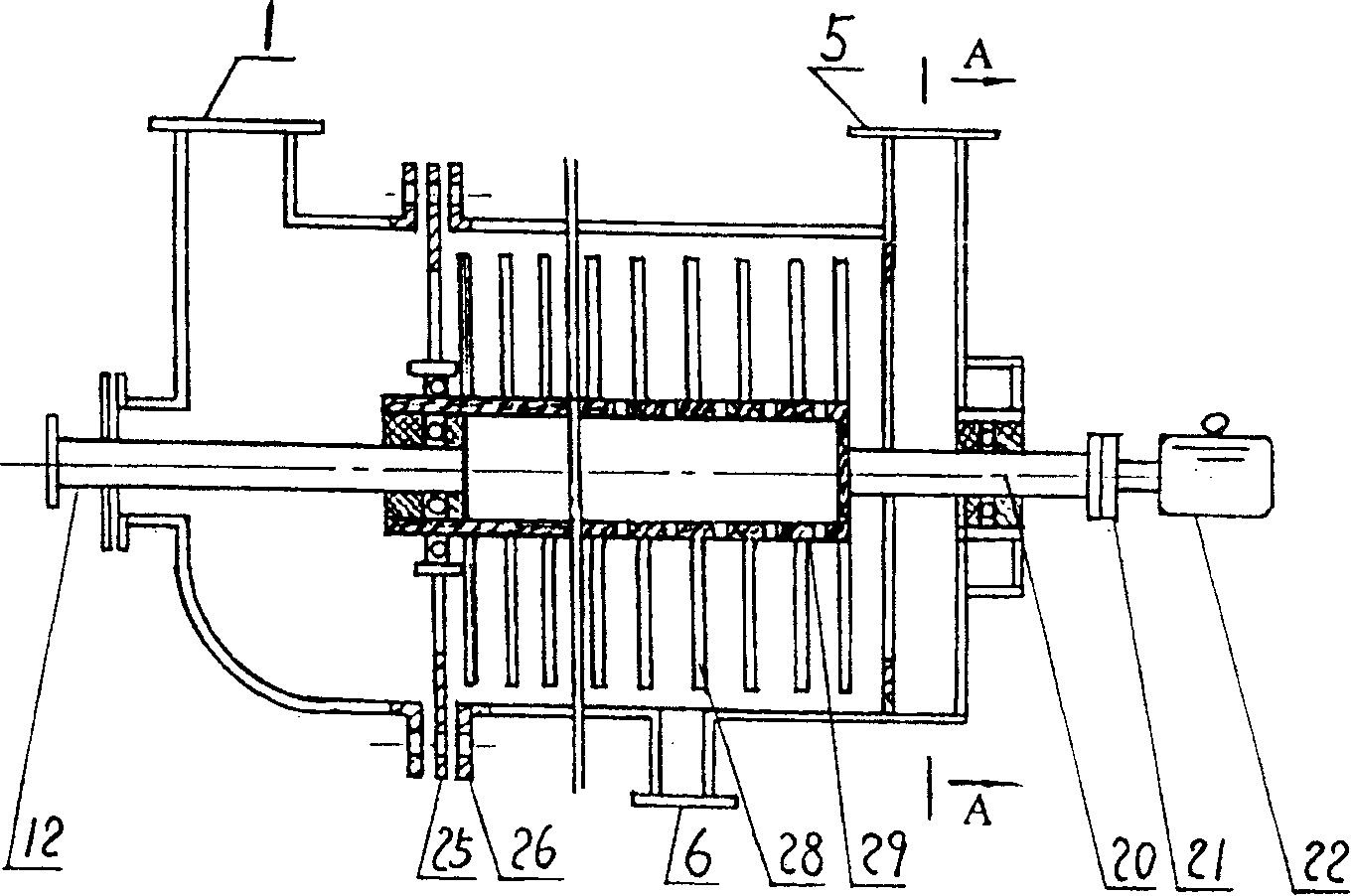 Technique for removing CO2 from flue-gas