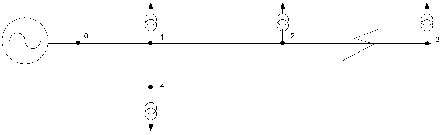 Method for locating single-phase disconnection non-ground fault of power distribution network