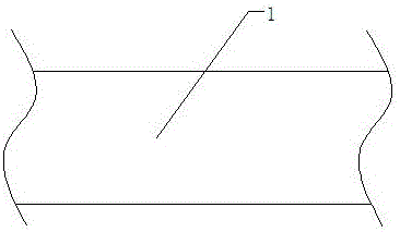 A molding strip for furniture