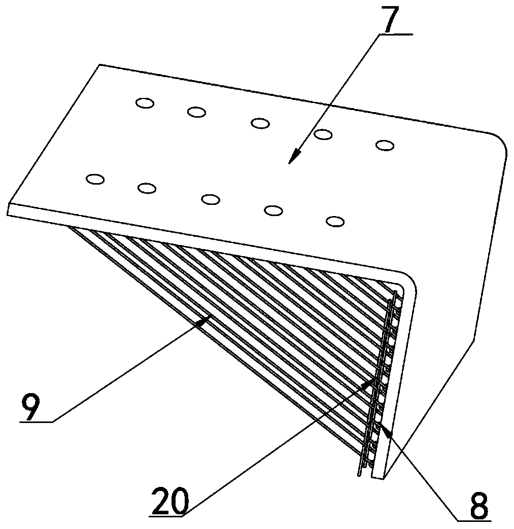 Environment-friendly double-acting deoiling device for residential public flue