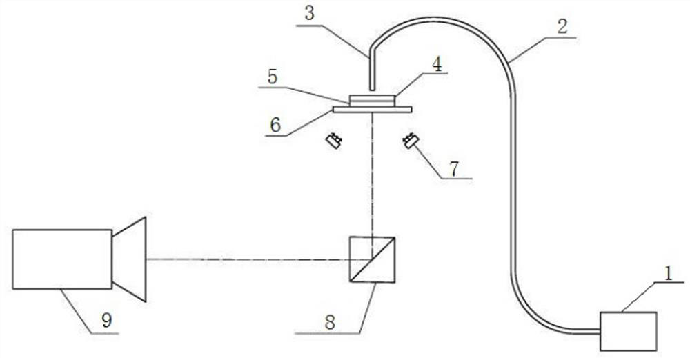 Method for judging one-way sweat guiding performance of fabric material