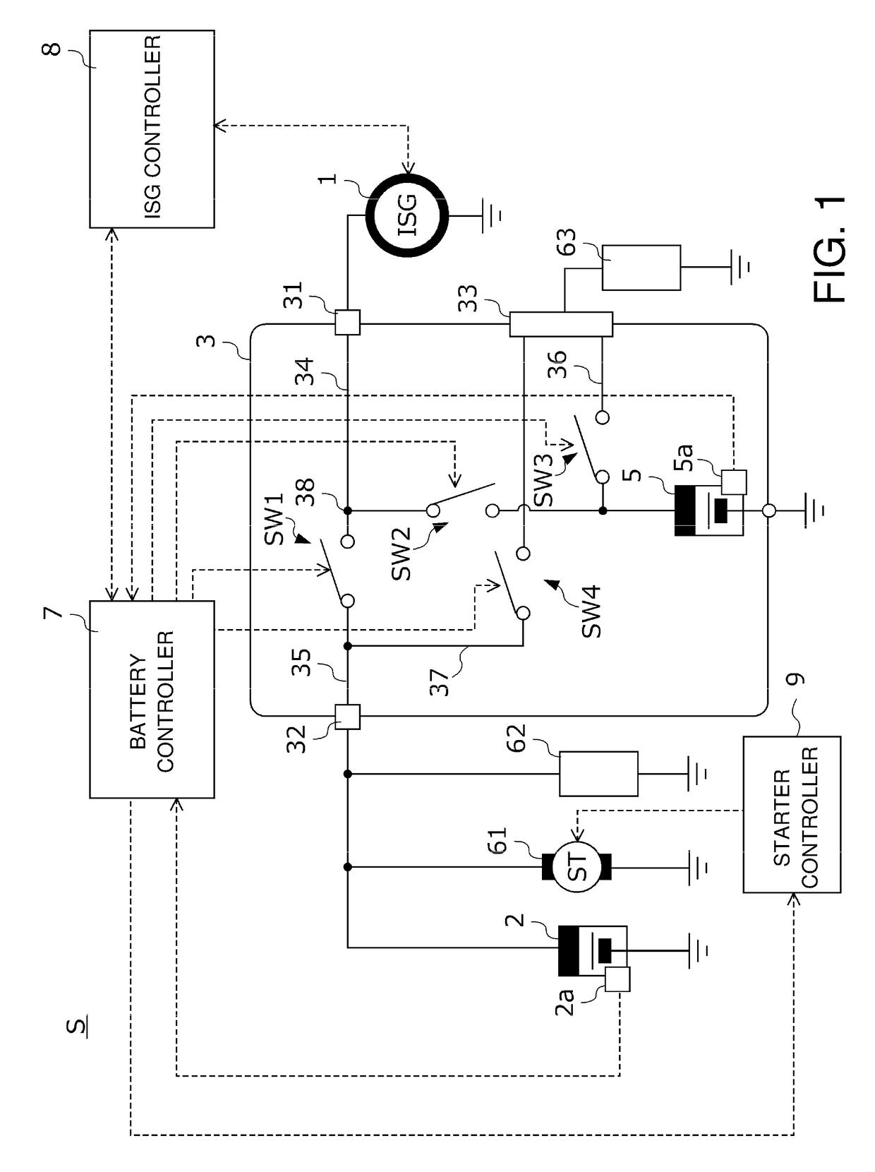 Power supply system for vehicle