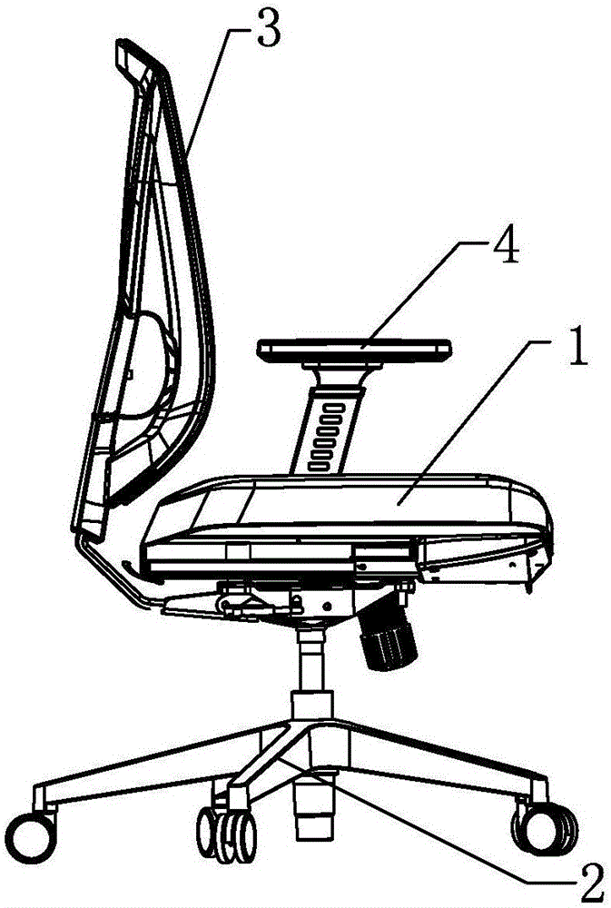 Chair facilitating rest