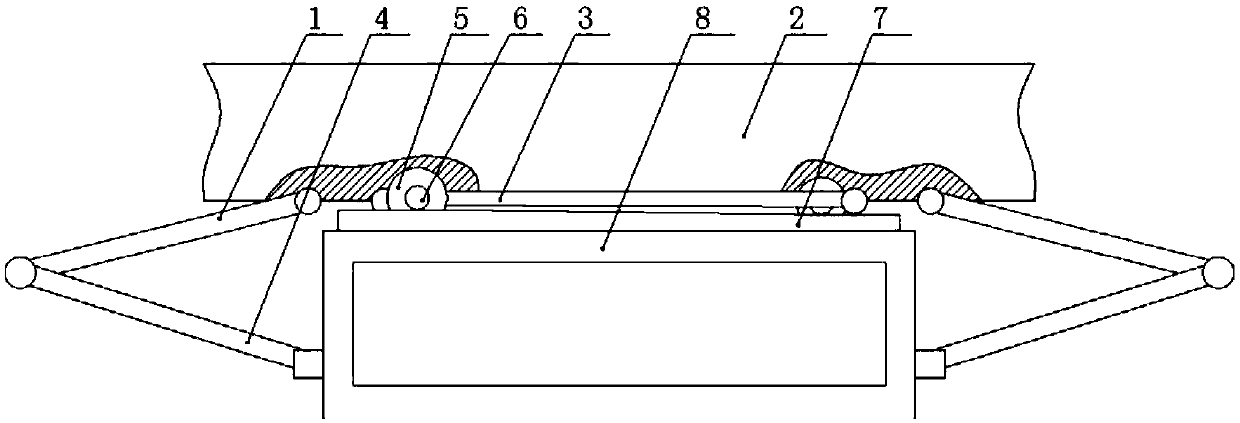 Hydraulic support electrohydraulic control device