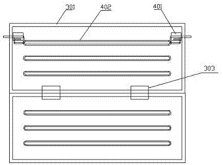 A new type of plate-type foldable iron box