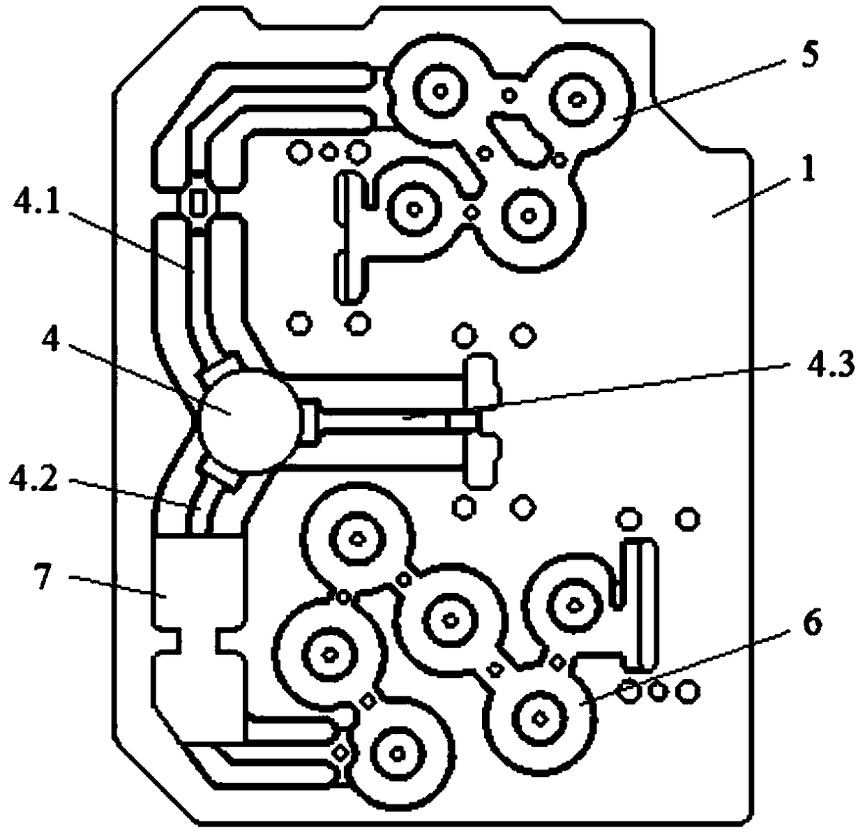 A waveguide duplexer