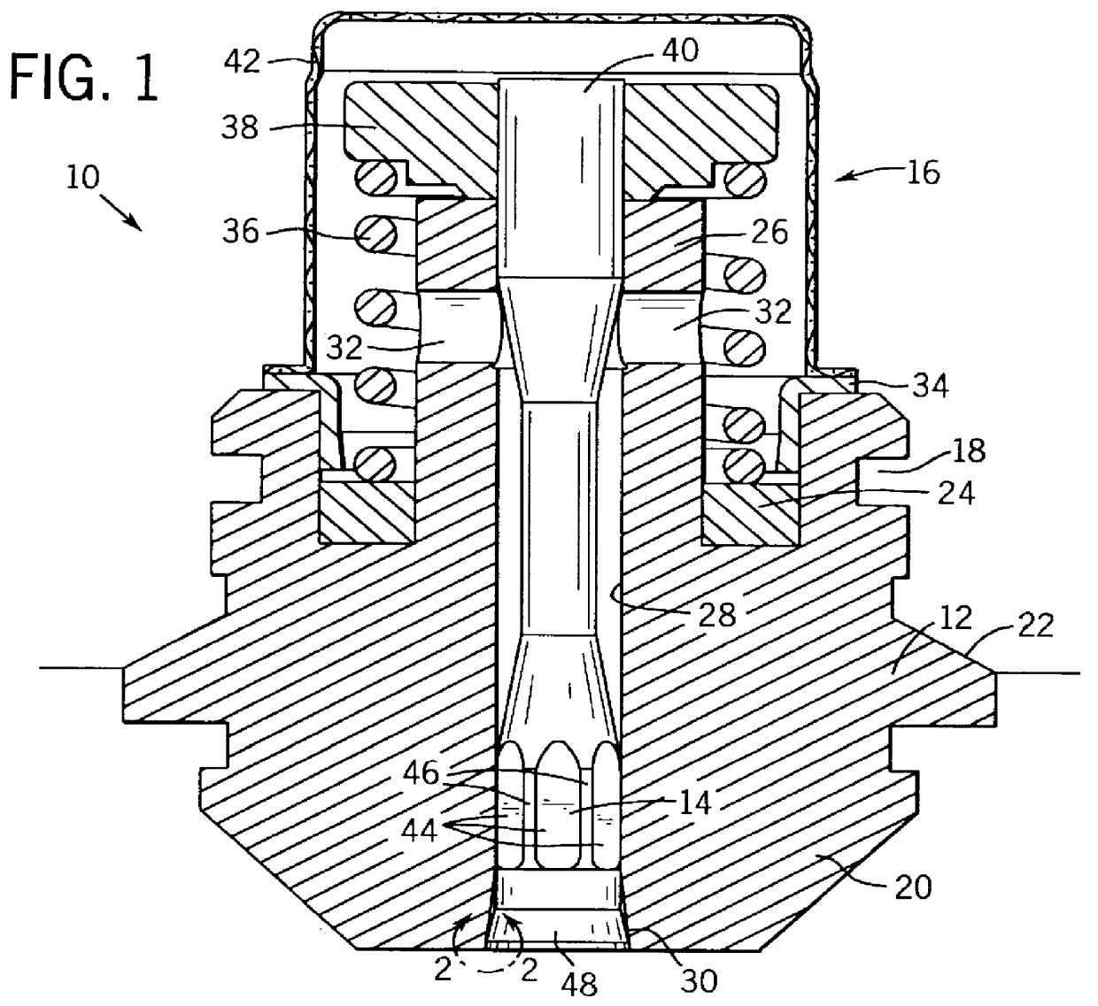 Fuel injector for internal combustion engines and method for making same