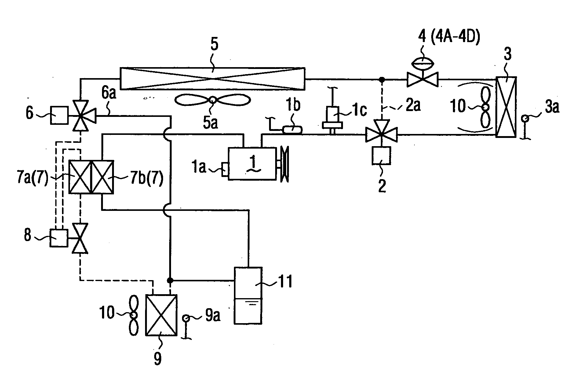 Pressure control valve and vapor-compression refrigerant cycle system using the same