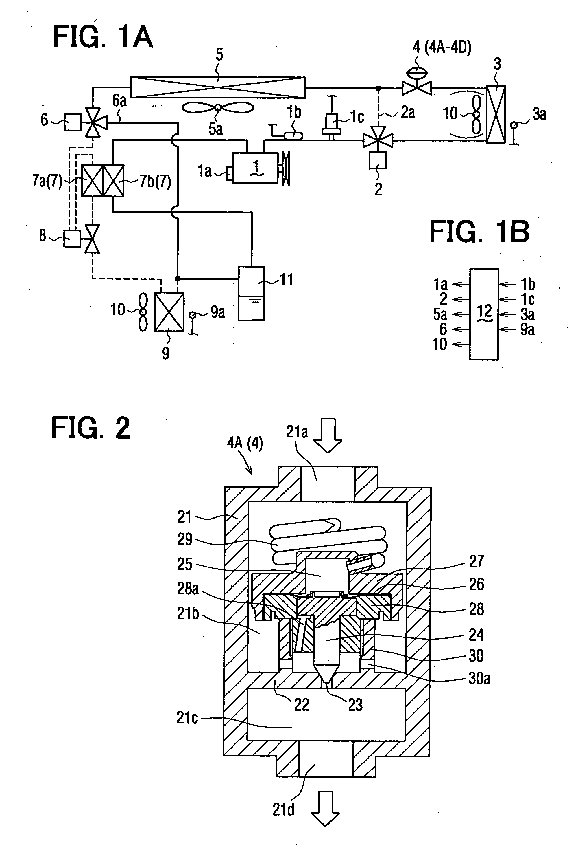 Pressure control valve and vapor-compression refrigerant cycle system using the same