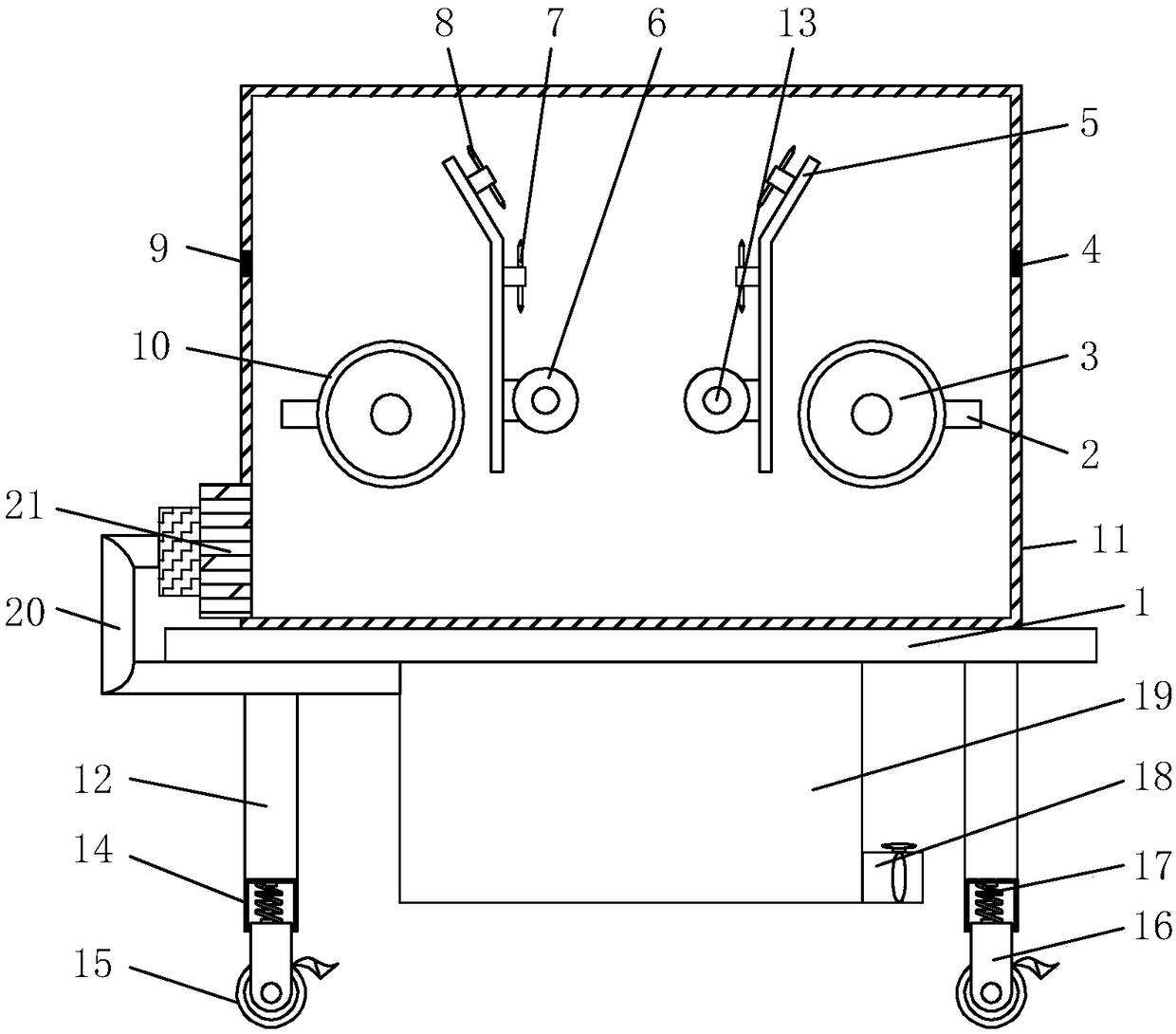 Efficient silicon wafer slicing device