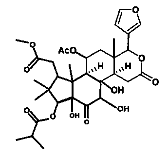 Applications of Chukrasone A in medicines used for treating acute gout