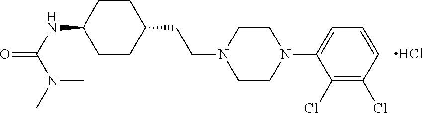 Stable cariprazine formulations for oral use