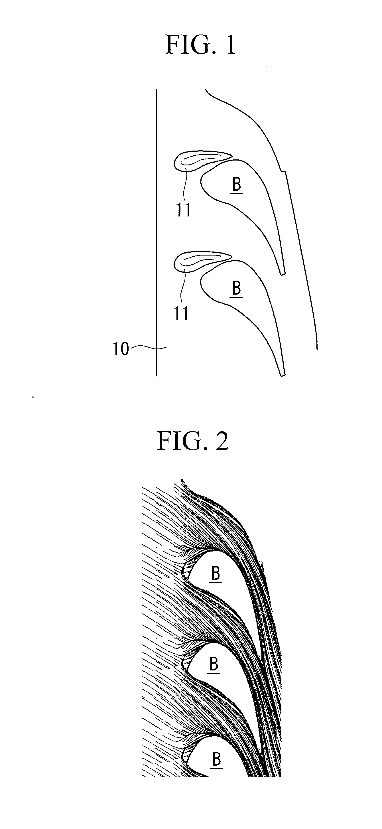 Turbine blade cascade endwall