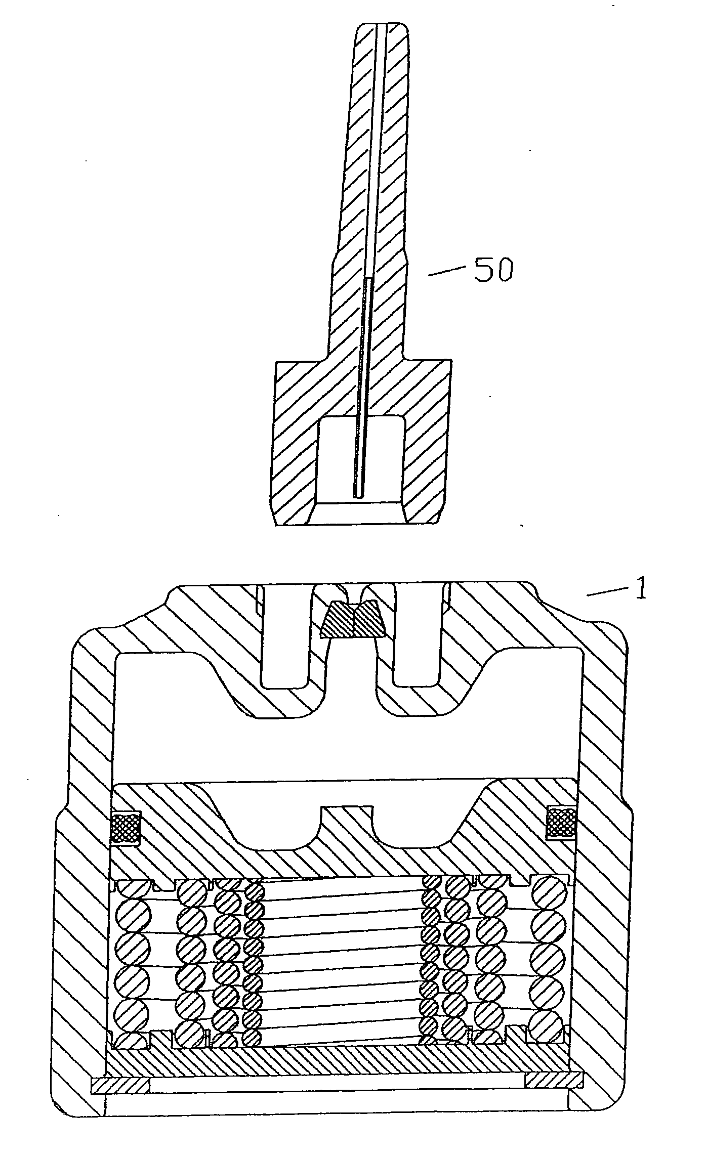 Apparatus for dispensing fluid