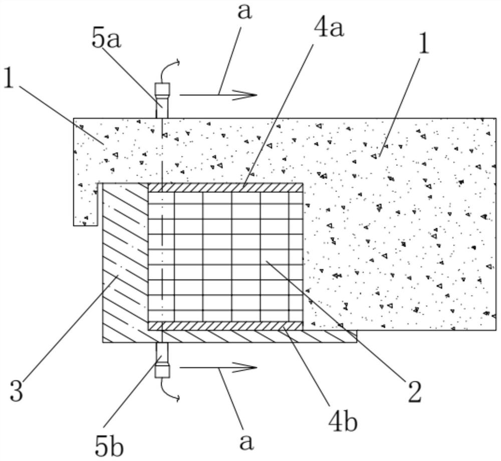 Generator bridging strand brazing ultrasonic detection method