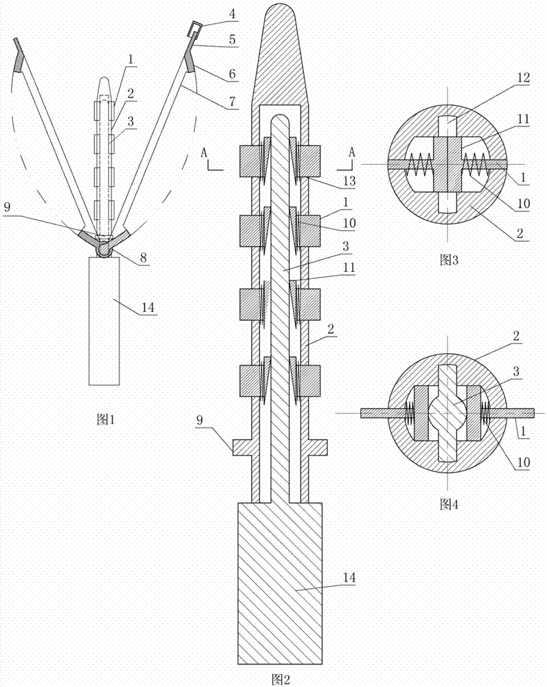 Axial and lateral scaling auxiliary mechanism