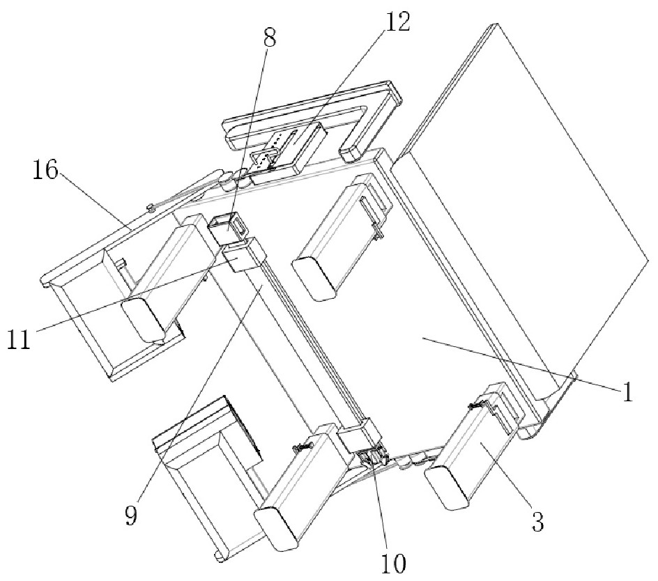 Lower limb varicose vein rehabilitation treatment system for vascular surgery nursing and method