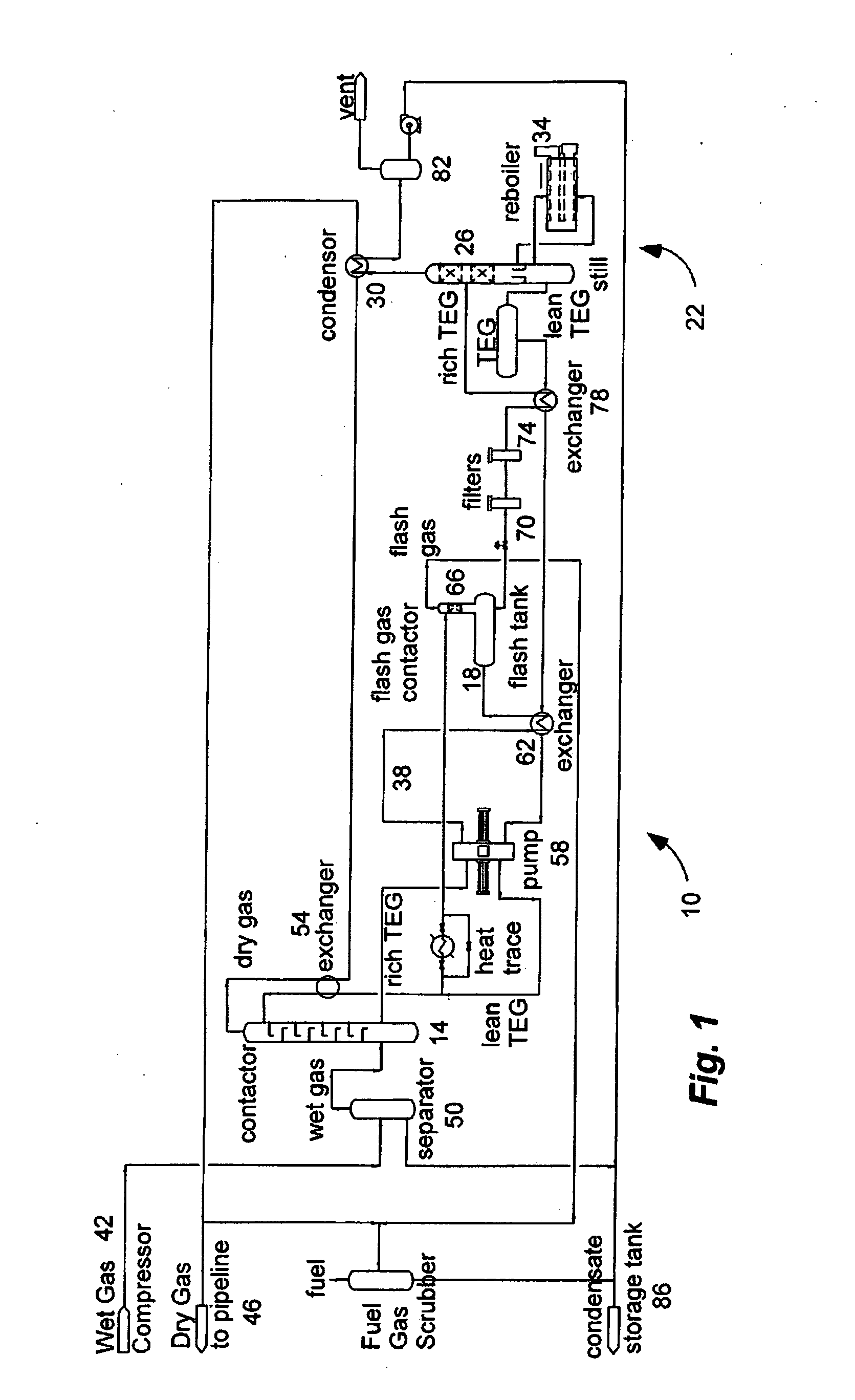 Ultra-low emission natural gas dehydration unit with continuously fired reboiler