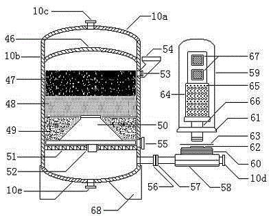 Manufacturing method of anti-bacterial and scale-resistant double-tank multi-medium water purifier