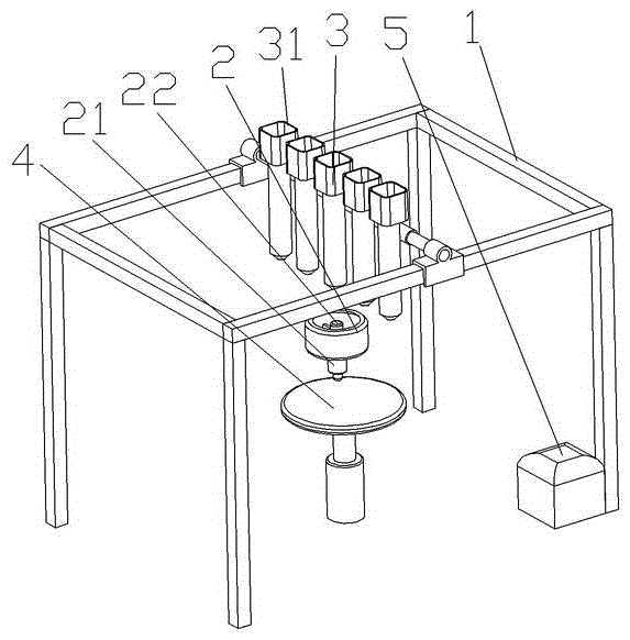 Multi-material part 3D printing device and printing method thereof