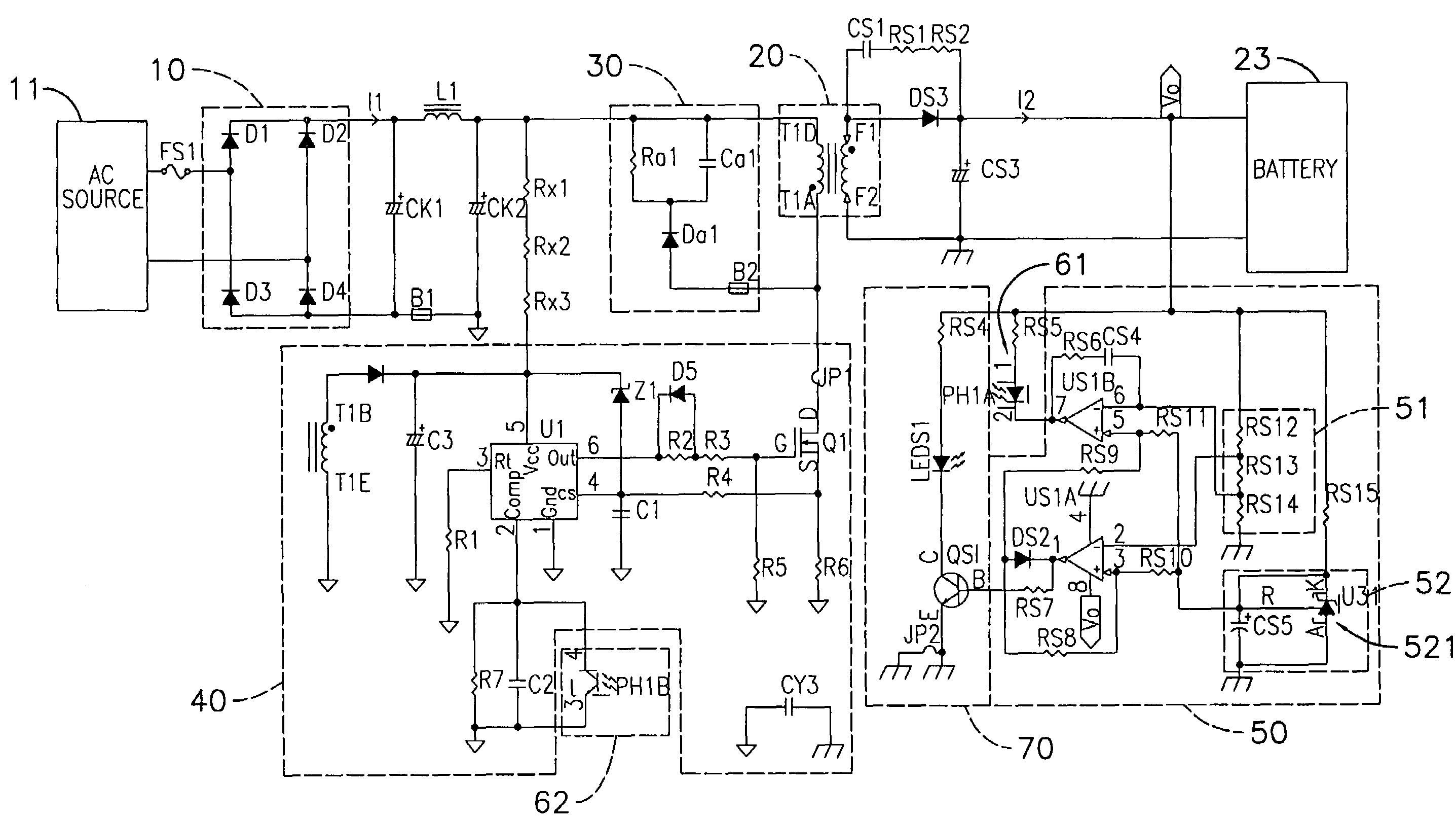 Two-step battery charger